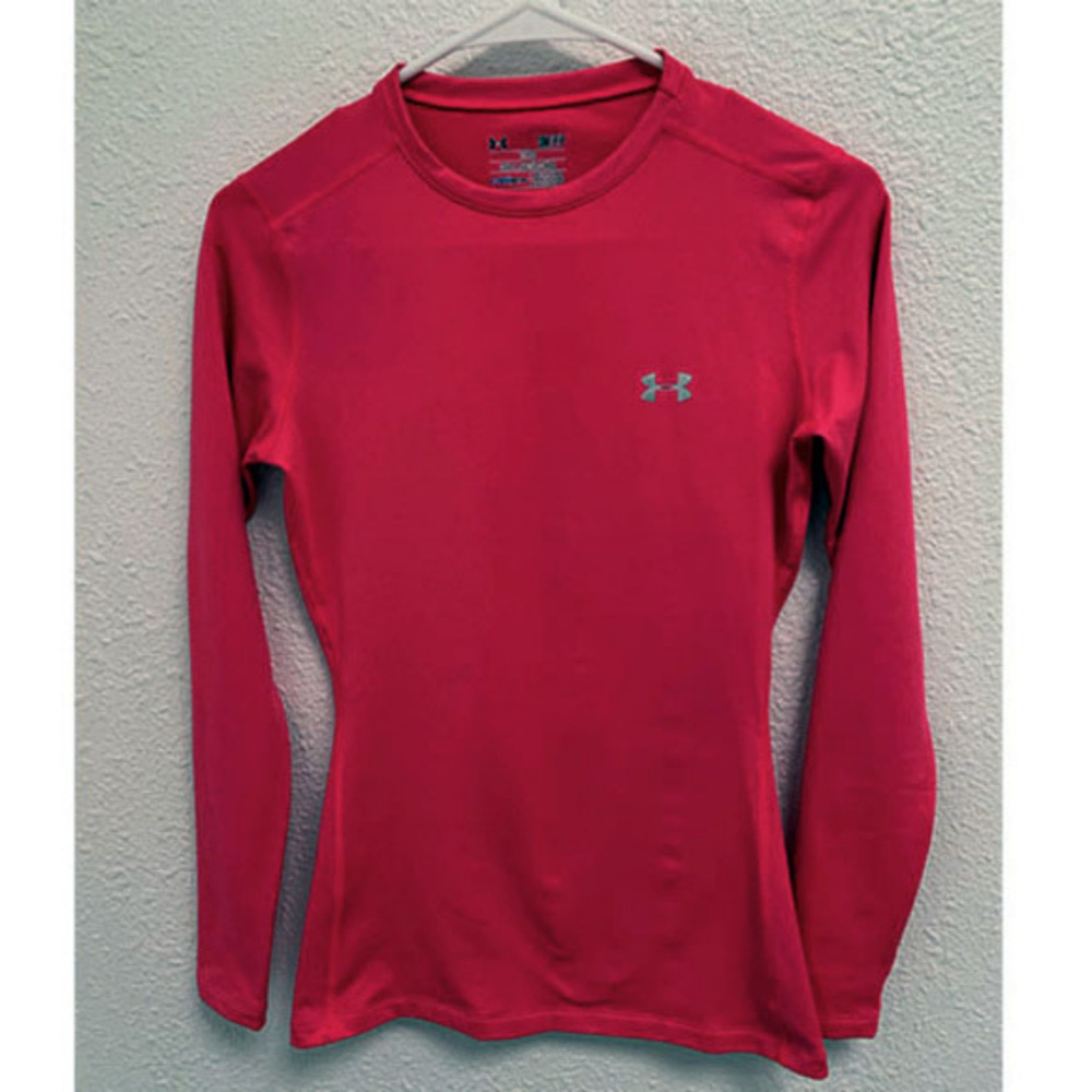 Pink Under Armour ColdGear Top.  Size: SM NWOT